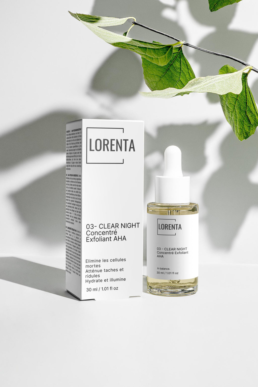 03 - CLEAR NIGHT Concentré Exfoliant AHA