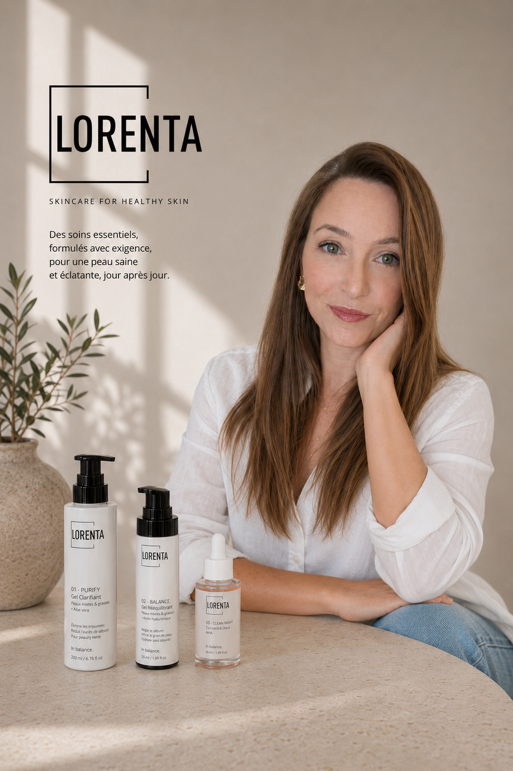 Abygaëlle la fondatrice de la marque LORENTA Image