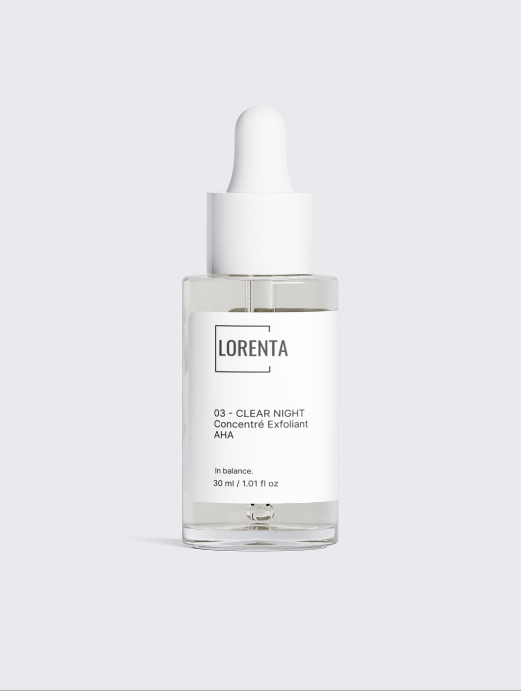 03 - CLEAR NIGHT Concentré Exfoliant AHA