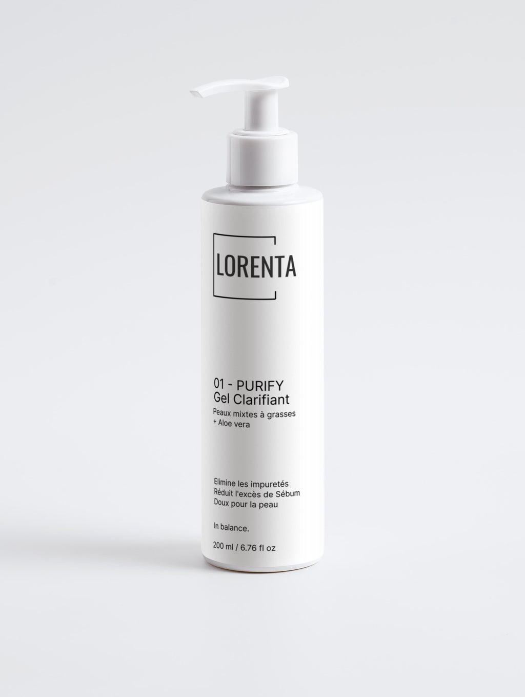 01 - PURIFY Gel Clarifiant  + Aloe vera